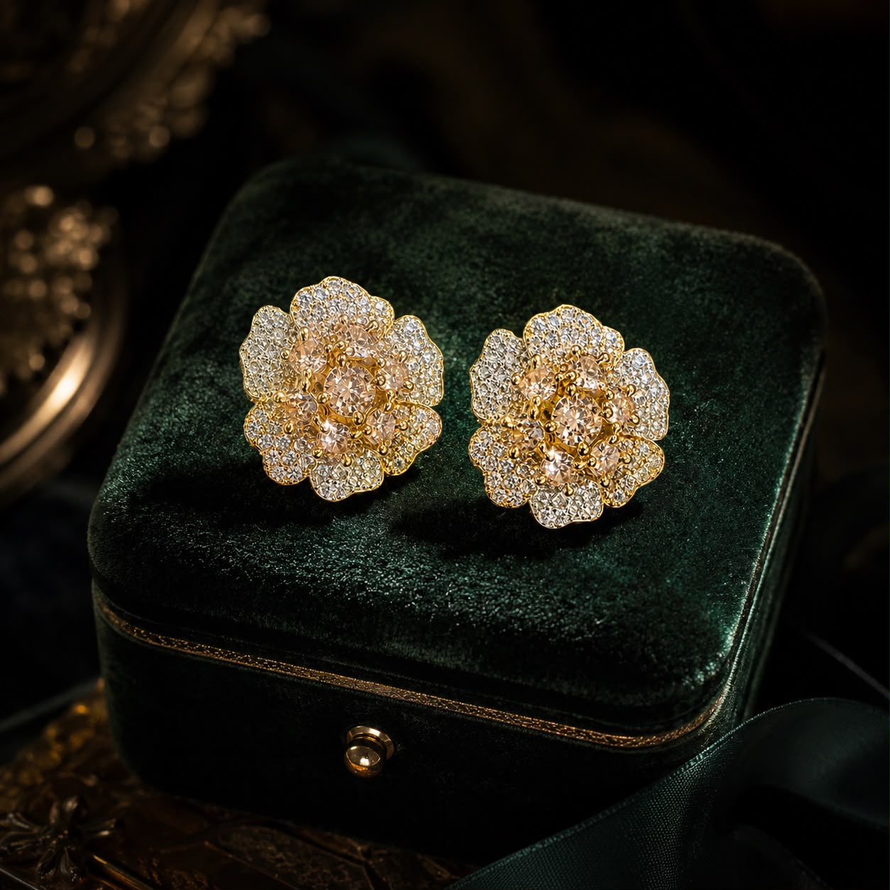 pansy studs
